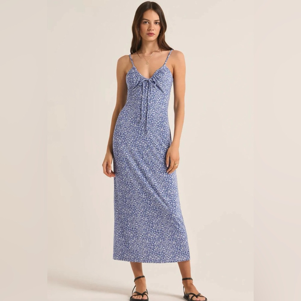 Z Supply Melinda Deval Ditsy Midi Dress-Size Small NWT